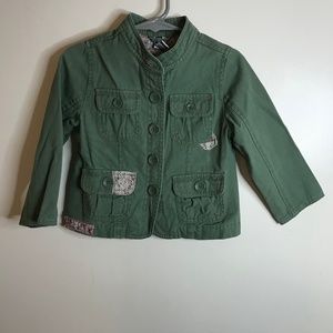 baby Gap green jacket